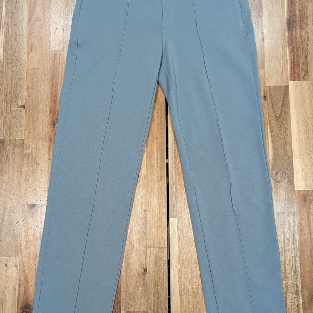 Athleta Eastbound Straight Pull On Pant Size 2 Seafoam Green Classic Workwear - Picture 2 of 9
